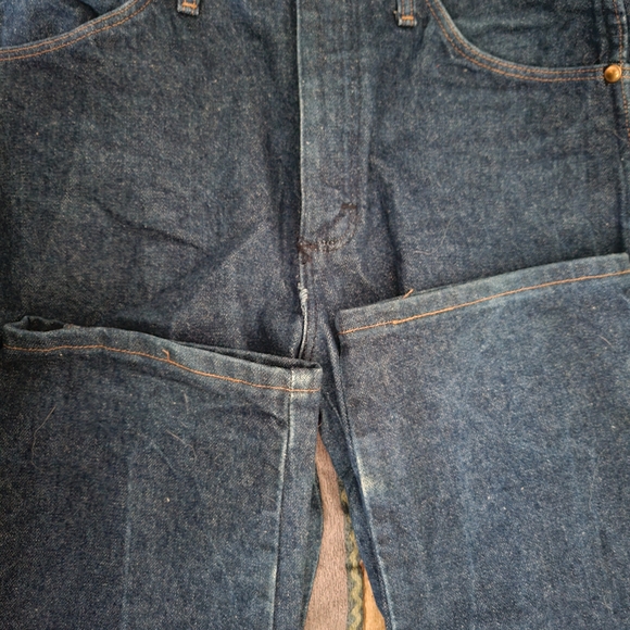 Lot of 3. MWZ Wrangler Originals. Men's Blue Jeans Excellent, Ready To Ride. - Picture 2 of 7